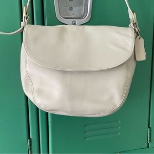 Vintage 1980’s COACH bag in Bone
